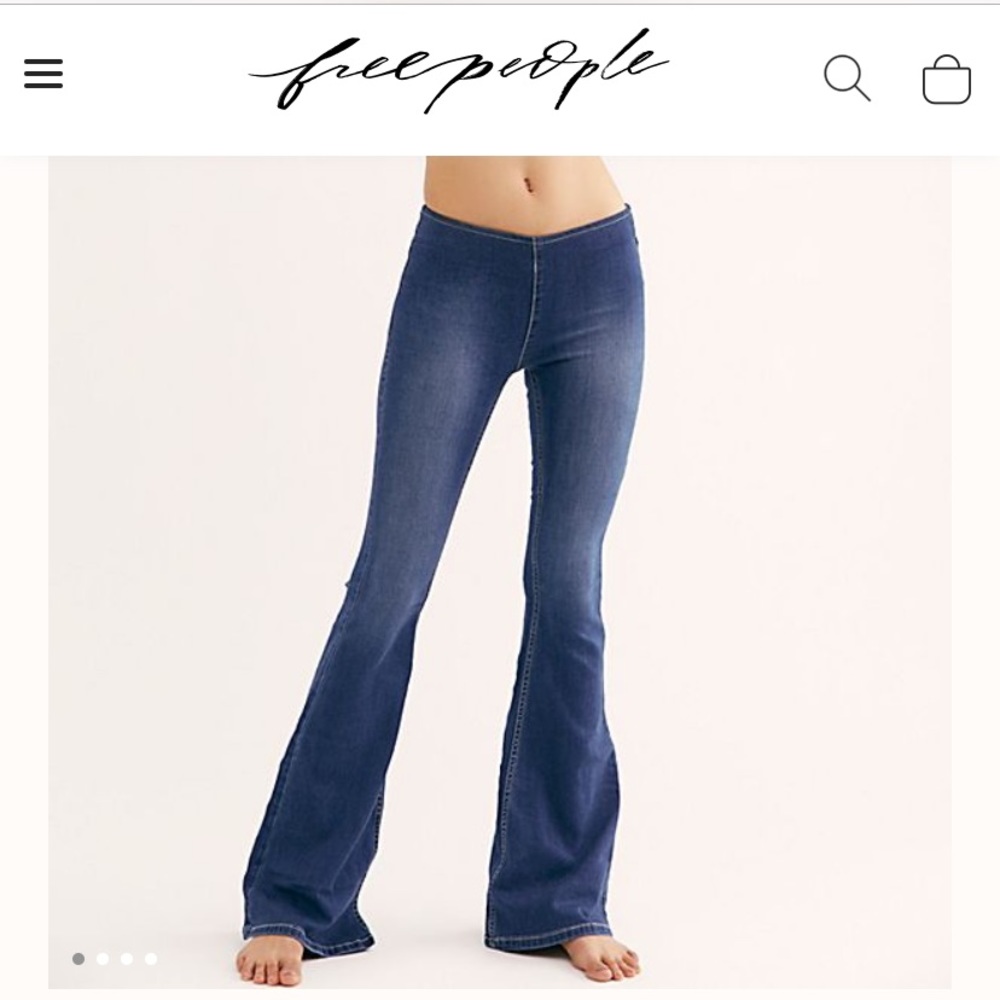 NWT penny pull on flare jeans! 24R